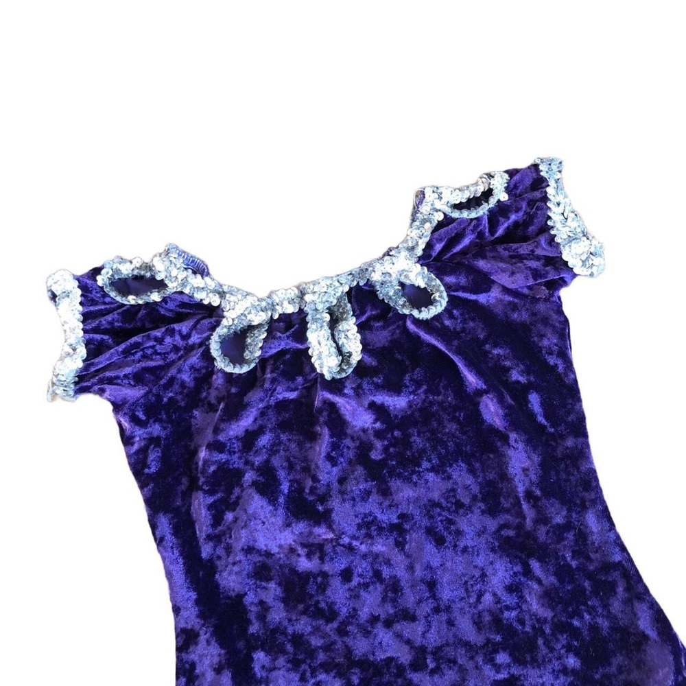 Custom Inked Regal Leotard with Peplum - Velvet main image 1